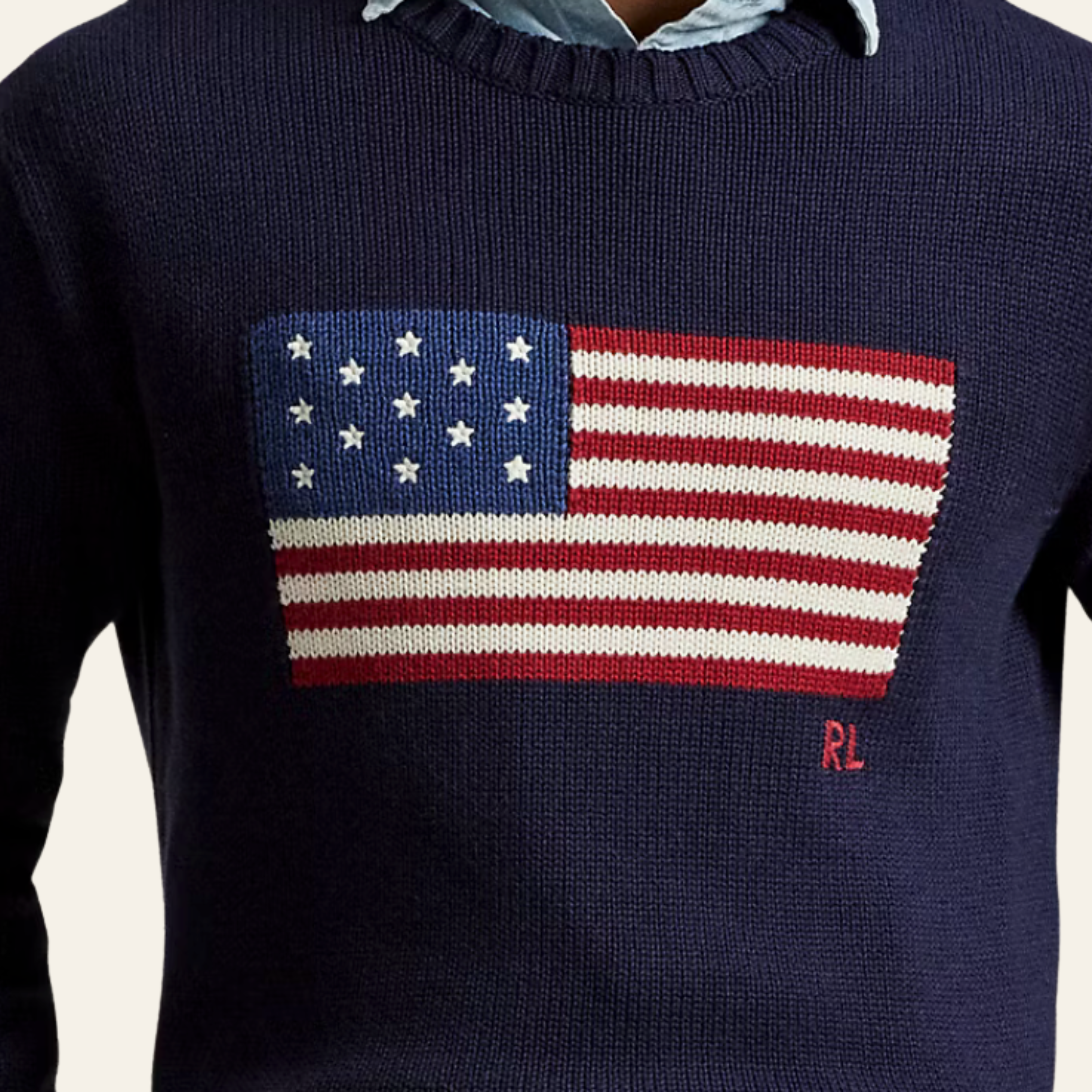 Suéter "USA" Flag Ralph Lauren