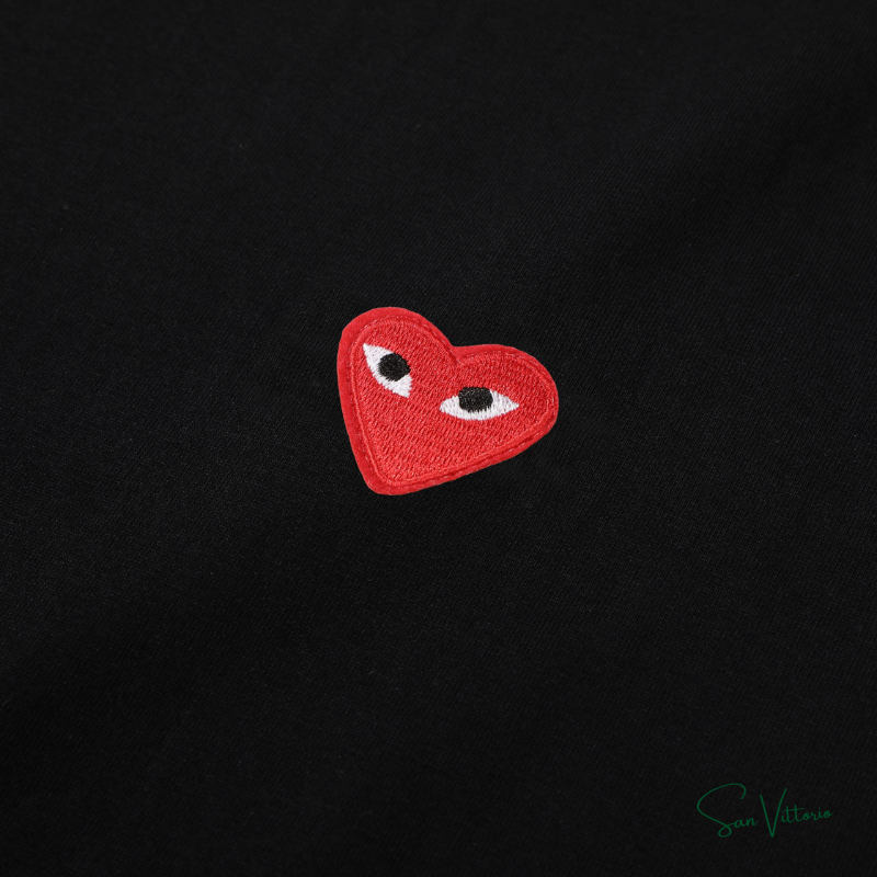 Camiseta "Play Basic" CDG Black (Open Box)