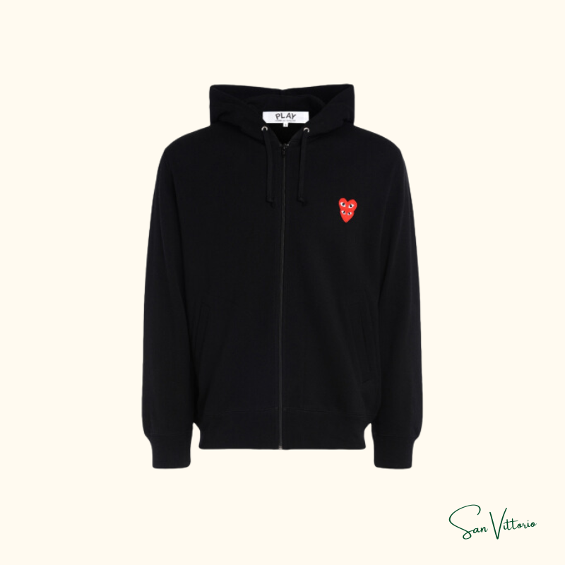KIT FAMILY! Jaqueta "Family Heart" CDG + Camiseta "Family Heart" CDG