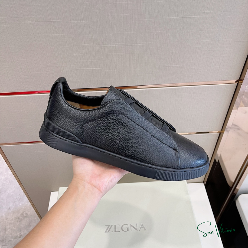 Tênis "Triple Stitch" Zegna Couro