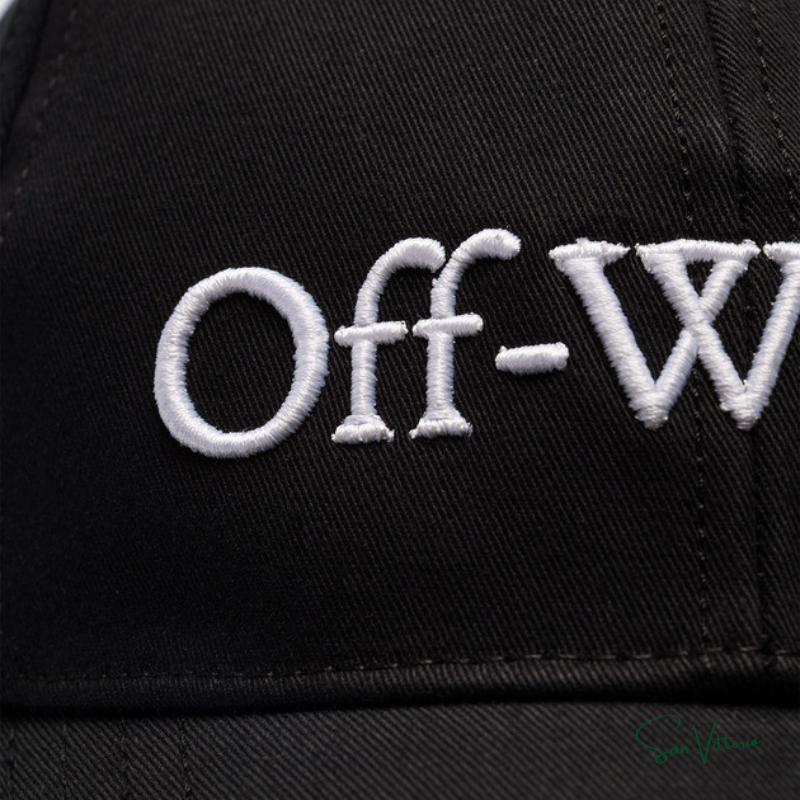 Boné  "Bookish" com logo bordado Off-White