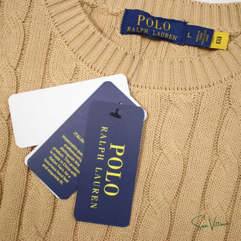 Suéter Careca Tricotado Ralph Lauren (Open Box)