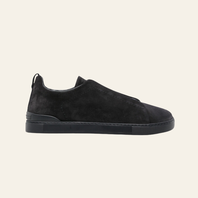 Tênis "Triple Stitch" Zegna Camurça