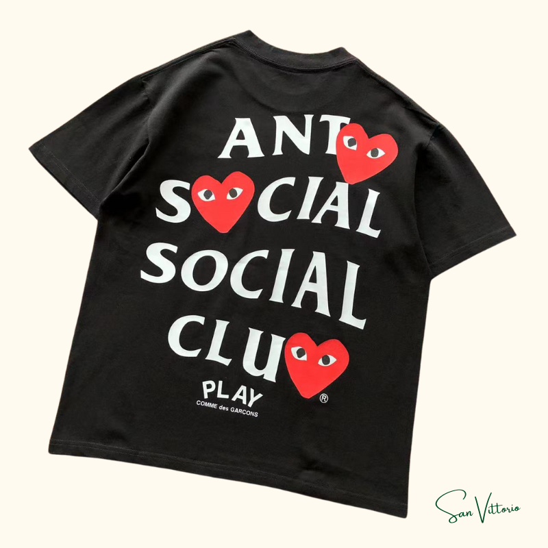 Camiseta  ASSC X COMME des GARCONS
